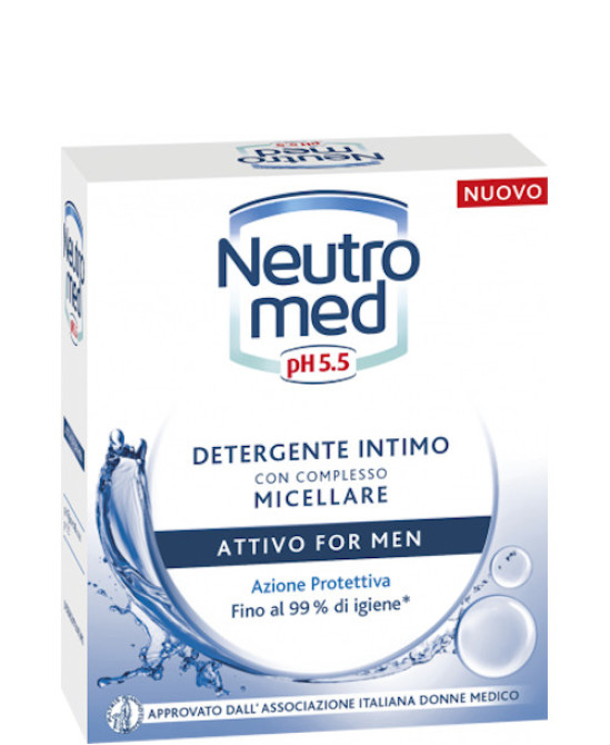 NEUTROMED DETERGENTE INTIMO 200 ml ATTIVO FOR MEN ph 5.5