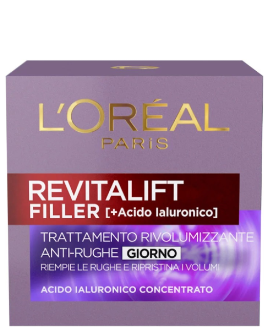 L'OREAL REVITALIFT FILLER [HA] TRATTAMENTO RIVOLUMIZZANTE ANTI-RUGHE GIORNO 50 ml