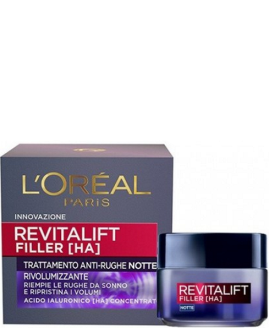 L'OREAL REVITALIFT FILLER [HA] TRATTAMENTO ANTI-RUGHE NOTTE 50 ml