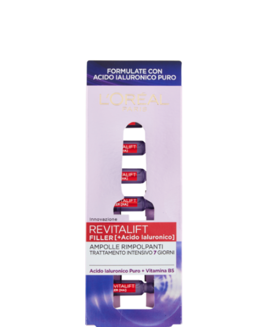 L'OREAL REVITALIFT FILLER [HA] AMPOLLE RIMPOLPANTI 7 pz