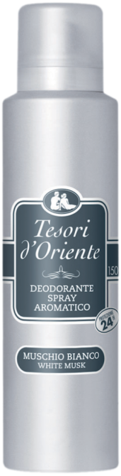 TESORI D'ORIENTE DEODORANTE SPRAY AROMATICO 150 ml MUSCHIO BIANCO