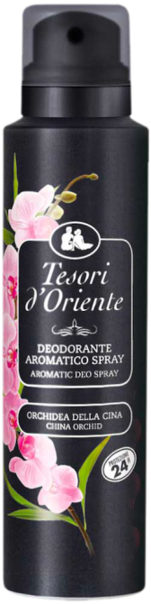 TESORI D'ORIENTE DEODORANTE SPRAY AROMATICO 150 ml ORCHIDEA DELLA CINA