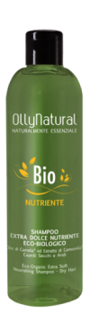 OLLYNATURAL-BIO NUTRIENTE SHAMPOO 200 ml EXTRA DOLCE NUTRIENTE ECO-BIOLOGICO