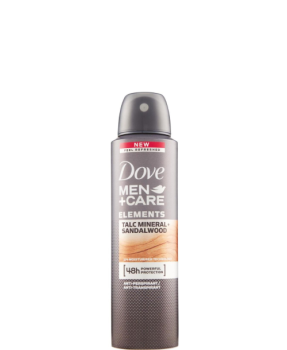 DOVE DEODORANTE MEN CARE SPRAY 150 ml TALC MINERAL + SANDALWOOD