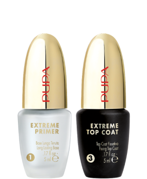 PUPA LASTING COLOR EXTREME KIT EXTREME PRIMER + EXTREME TOP COAT NR. 001