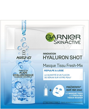 GARNIER SKIN ACTIVE MASCHERA IN TESSUTO FRESH MIX MASCHERA CON ACIDO IALURONICO