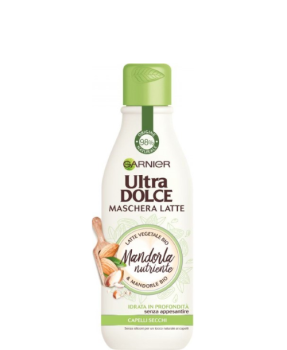 GARNIER ULTRA DOLCE LA MASCHERA LATTE 250 ml LATTE DI MANDORLA - NUTRIENTE