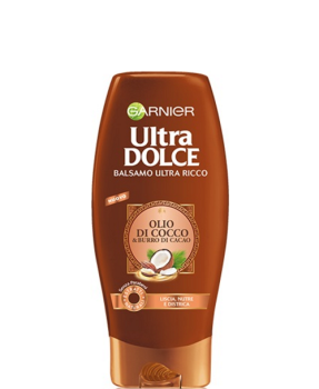 GARNIER ULTRA DOLCE BALSAMO 400 ml OLIO DI COCCO E BURRO DI CACAO