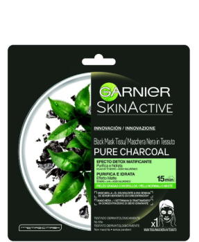 GARNIER HYDRABOMB MASCHERA 35 g PURE CHARCOAL