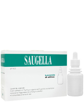 SAUGELLA LAVANDA VAGINALE 140 ml x 4 DI ATTIVA