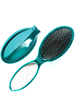 WET BRUSH SPAZZOLA POP AND GO DETANGLER TEAL  