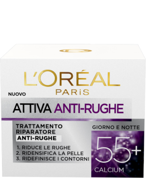 L'OREAL ATTIVA 50 ml ANTI-RUGHE 55+