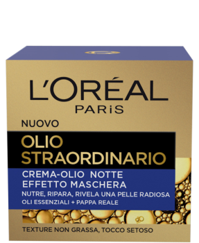 L'OREAL OLIO STRAORDINARIO 50 ml CREMA OLIO NOTTE