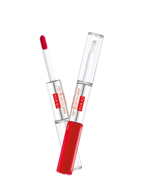 PUPA ROSSETTO LIQUIDO MADE TO LAST LIP DUO NR. 006 FIRE RED