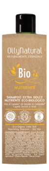 OLLYNATURAL-BIO NUTRIENTE SHAMPOO 200 ml EXTRA DOLCE NUTRIENTE ECO-BIOLOGICO