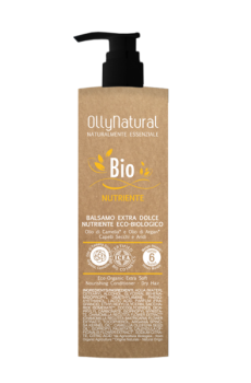 OLLYNATURAL-BIO NUTRIENTE BALSAMO 200 ml EXTRA DOLCE NUTRIENTE ECO-BIOLOGICO