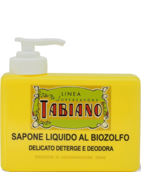 LINEA SUPERSAPONE TABIANO SAPONE LIQUIDO AL BIOZOLFO 250 ml