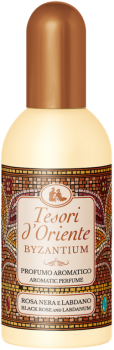 TESORI D'ORIENTE PROFUMO AROMATICO 100 ml BYZANTIUM- ROSA NERA E LABDANO